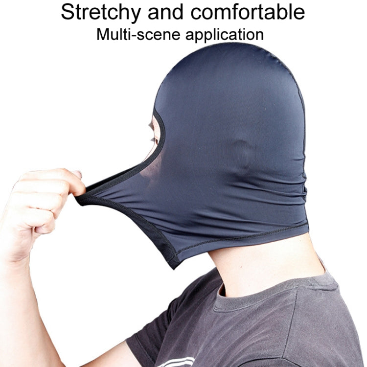 Summer Icy Silk Motorcycle Riding Headgear Outdoor Sports Sun Protection Mask Reluova