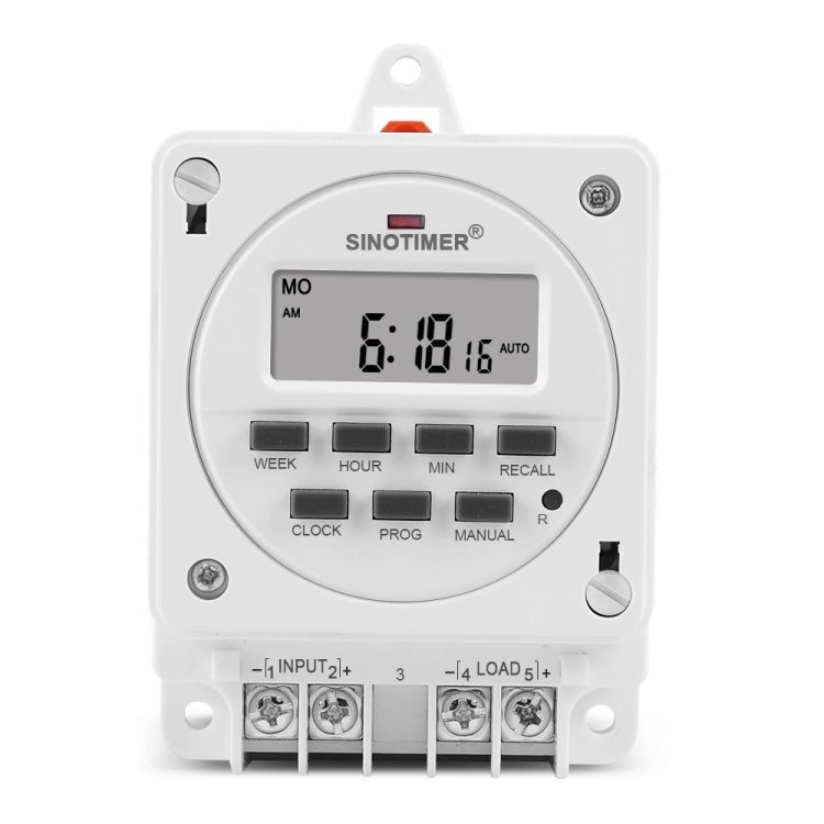 Smart Digital 7 Days Programmable Timer Switch 16A Controller With Mounting Base