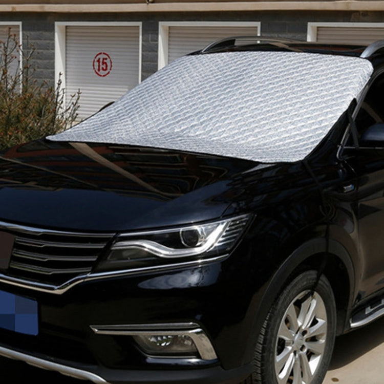 Car Front Windshield Cover Sun Shade Snow Shield Sunscreen Heat Insulation Frostproof Car Coat Half Cover ÎҵÄÉ̵ê