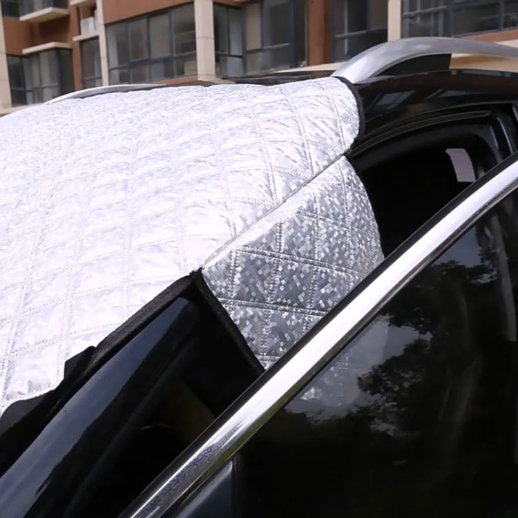 Car Front Windshield Cover Sun Shade Snow Shield Sunscreen Heat Insulation Frostproof Car Coat Half Cover ÎҵÄÉ̵ê