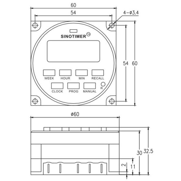 SINOTIMER Programmable Timer Switch Time Controller Reluova