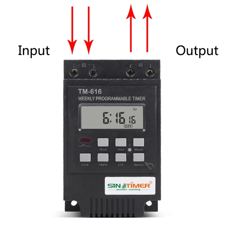 30A Weekly Programmable Digital Timer Switch Relay Control Reluova