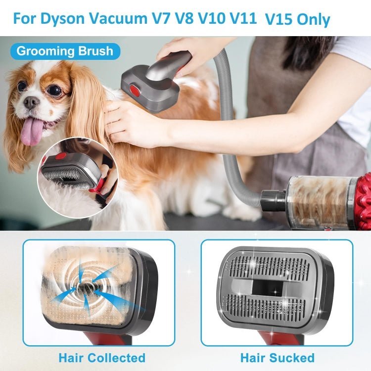 For Dyson V7 V8 V10 V11 V15 Pet 3 In 1 Grooming Suction Head Set Reluova