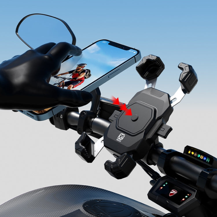 Kewig Motorcycle Navigation Phone Holder Outdoor Riding Charging Bracket ÎҵÄÉ̵ê