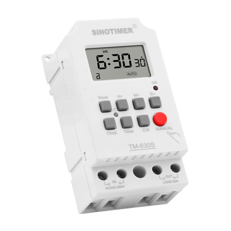 SINOTIMER TM630S-4 12V 30A Timer Switch 1 Second Interval Weekly Programmable Time Relay - Reluova