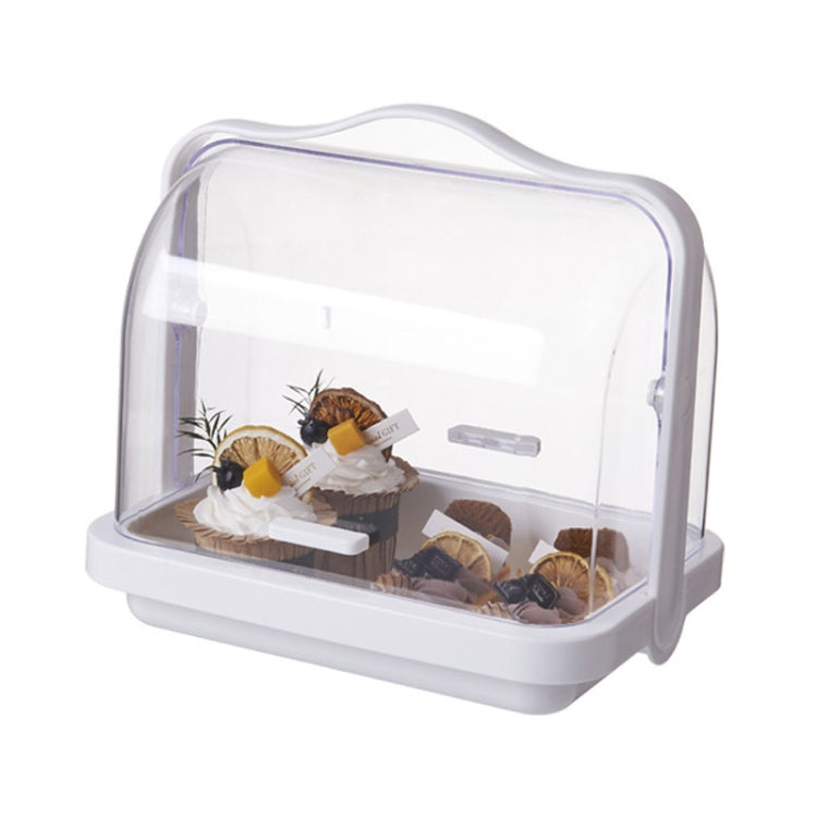 Portable Multi-function Transparent Storage Box Bread Box Bottle Organizer With Dustproof Lid My Store