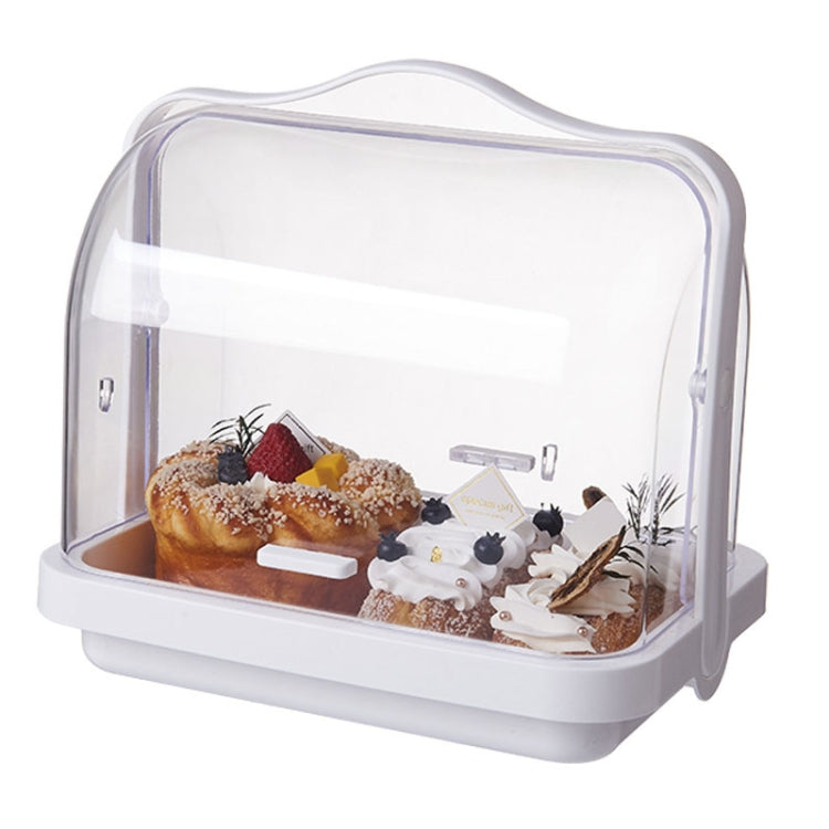 Portable Multi-function Transparent Storage Box Bread Box Bottle Organizer With Dustproof Lid My Store