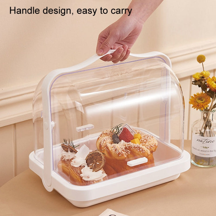 Portable Multi-function Transparent Storage Box Bread Box Bottle Organizer With Dustproof Lid My Store