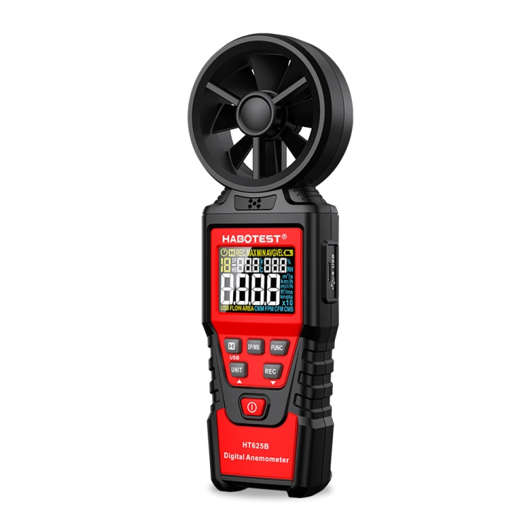 HABOTEST Handheld High-Precision Digital Anemometer With USB - Reluova