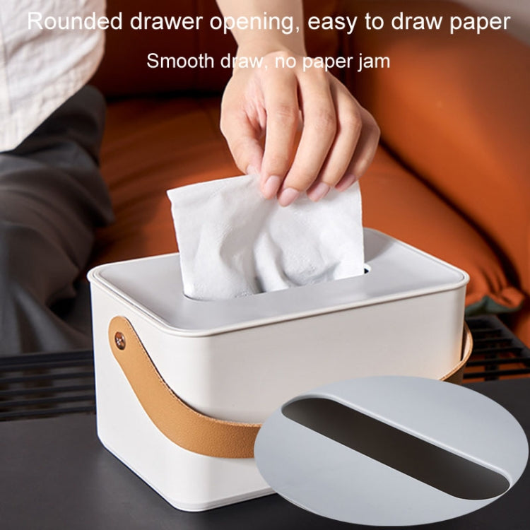 Portable Home Tissue Box Coffee Table Restaurant Desktop Napkin Storage Box My Store