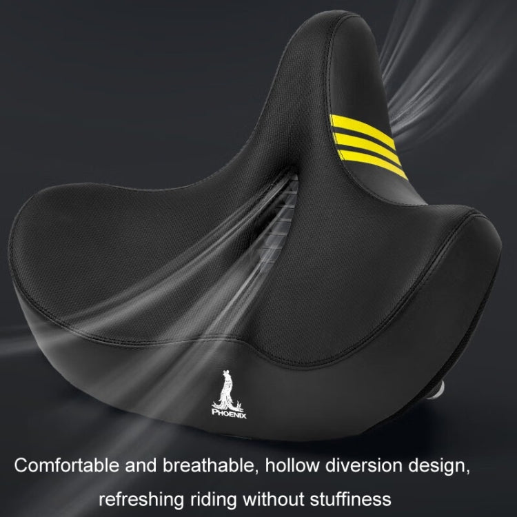 Phoenix 3D Bicycle Enlarged Thickened Soft Seat Cushion Reluova