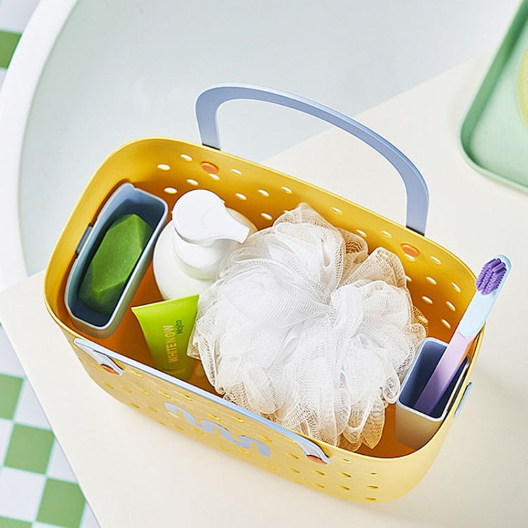 Dopamine Portable Bathroom Storage Basket Household Drainable Vegetable Basket My Store