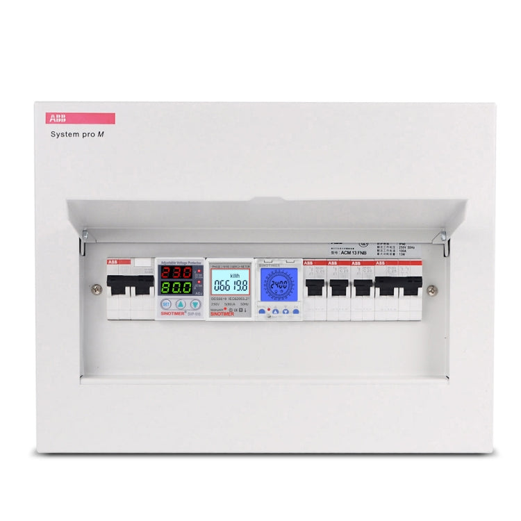 SINOTIMER  TM929AKL 85-265V 16A 24hrs Digital Analogue Din Module Time Switch With Backlight - Reluova