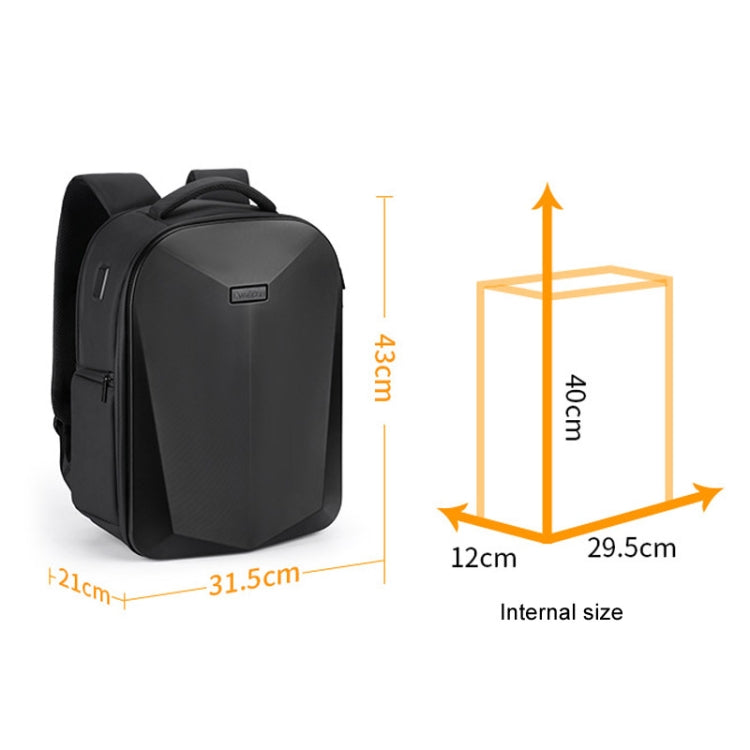 Hard Shell Shoulder Camera Bag Waterproof Shockproof Photography Pack