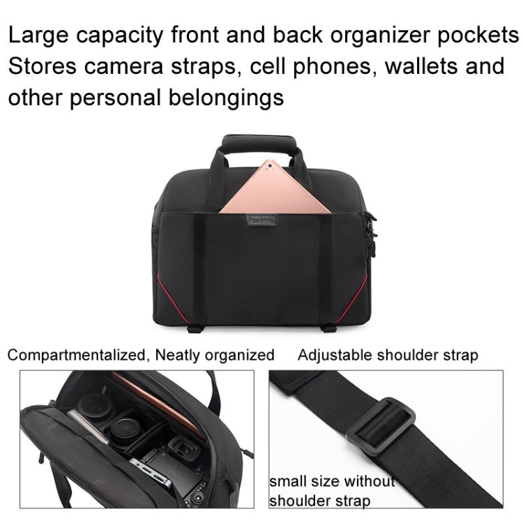 Cwatcun D109 Portable Casual Waterproof Multi-Function Camera Storage Photography Bag My Store