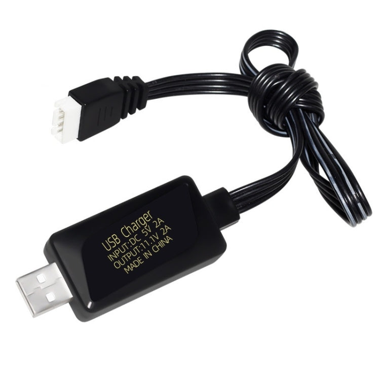 11.1V 2A 3S Lithium Battery USB Charger With Light