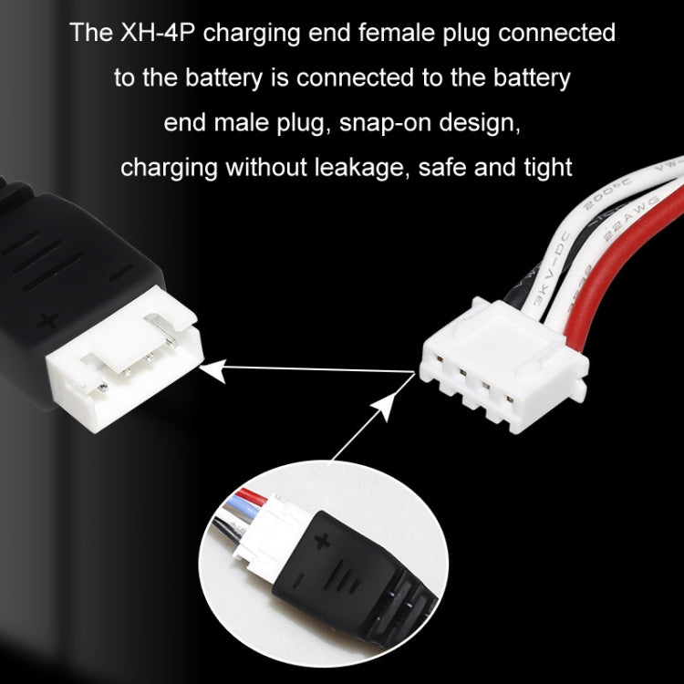 11.1V 2A 3S Lithium Battery USB Charger With Light