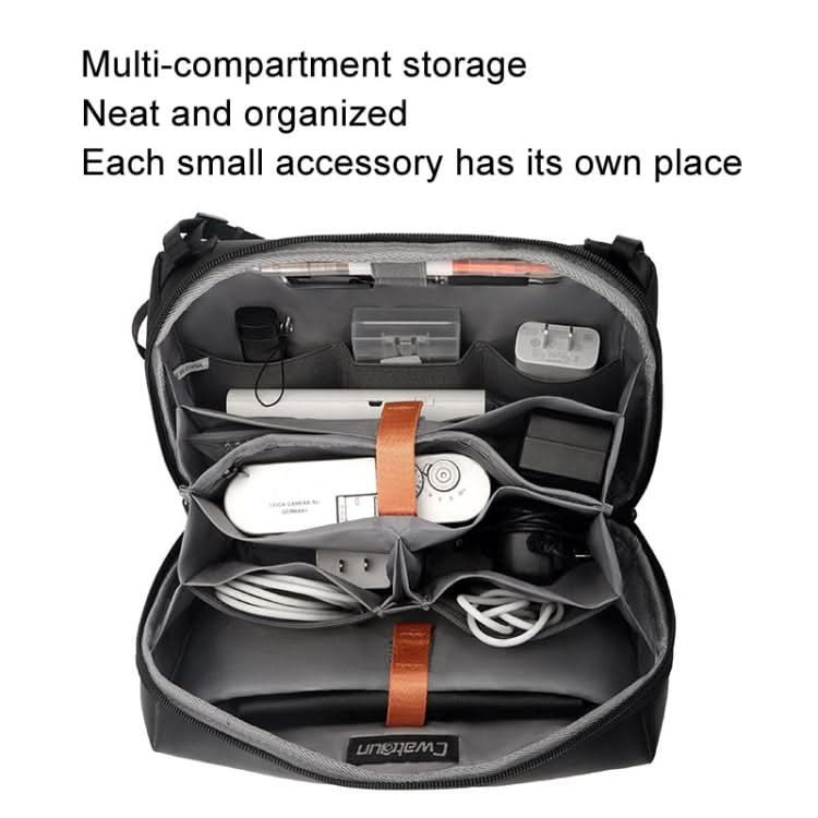 Cwatcun D123 Medium Multifunctional Photography Storage Pack Data Camera Digital Bag My Store