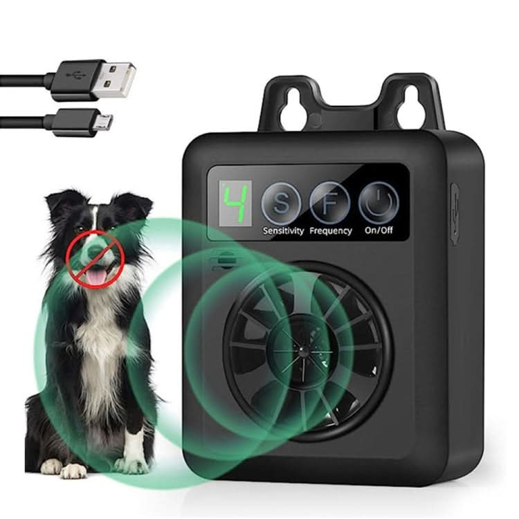 K6 Digital Display Intelligent Ultrasonic Barking Control Device Dog Training Device Repellent Device - Reluova