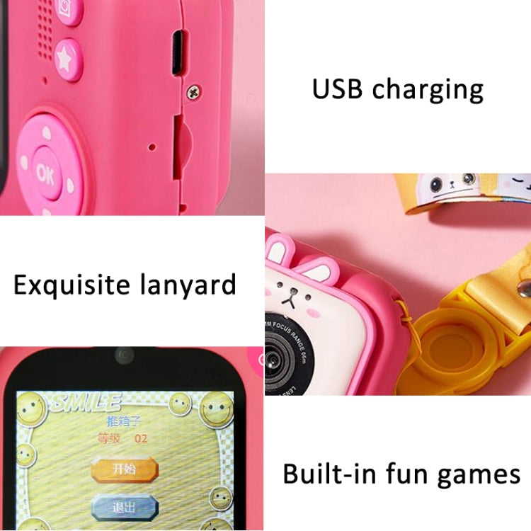 2.4 Inch IPS Screen 48MP Dual Lens Kids Digital Camera Mini Video Camera-Reluova