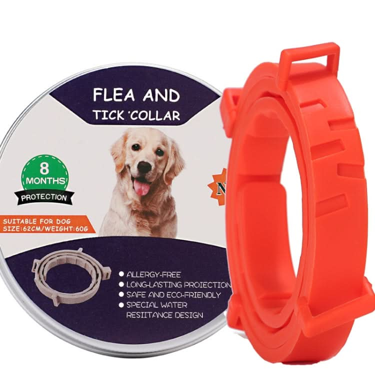 Flea and Tick Collar for Dogs Cats With Aluminum Case - Reluova