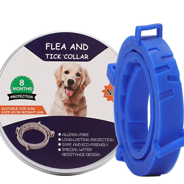 Flea and Tick Collar for Dogs Cats With Aluminum Case - Reluova