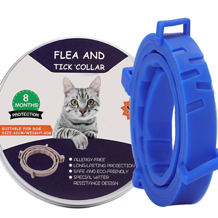 Flea and Tick Collar for Dogs Cats With Aluminum Case - Reluova