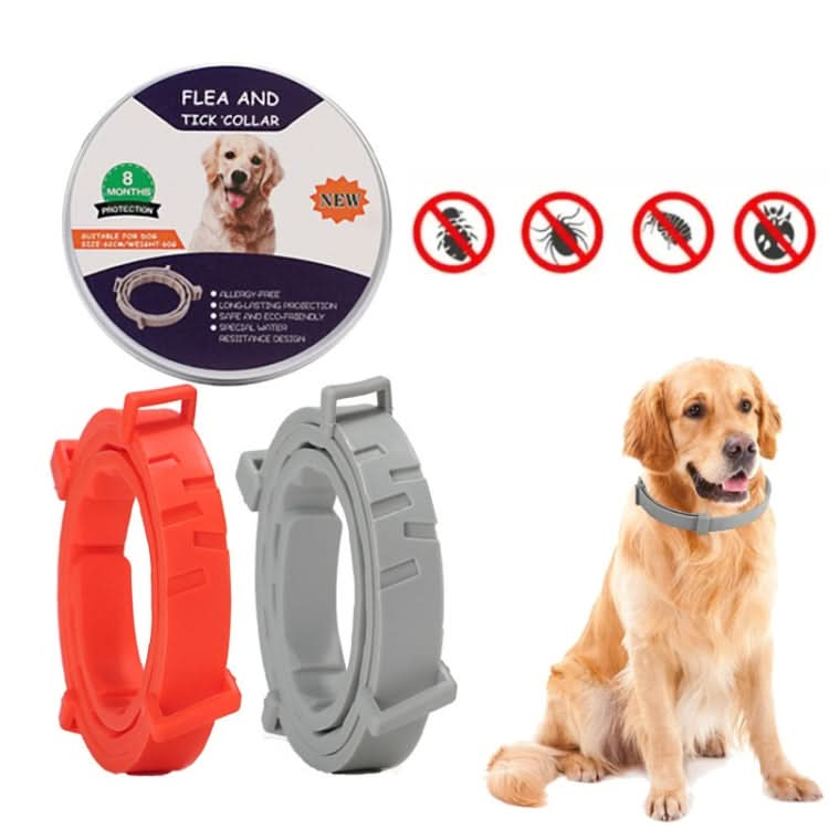 Flea and Tick Collar for Dogs Cats With Aluminum Case - Reluova