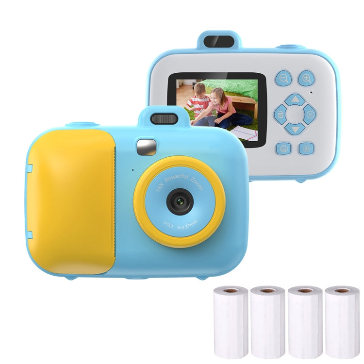 2.4-Inch Smart Digital Kids Thermal Printing Camera With Printing Paper - Reluova