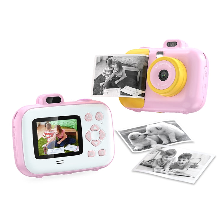 2.4-Inch Smart Digital Kids Thermal Printing Camera With Printing Paper - Reluova