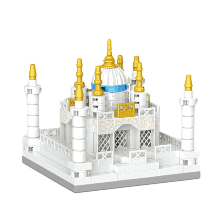 High Difficulty Micro-Particle Taj Mahal Castle Building Blocks Children Puzzle Toys Festival Gift Reluova