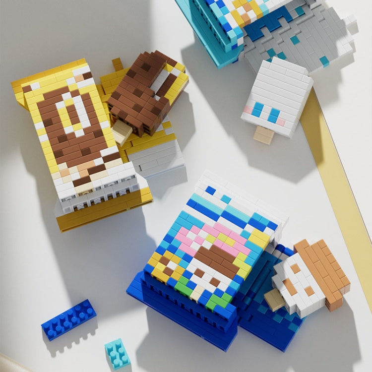 Childhood Memory Ice-Cream Series Micro-Particle Building Block Toys Birthday Gift Reluova