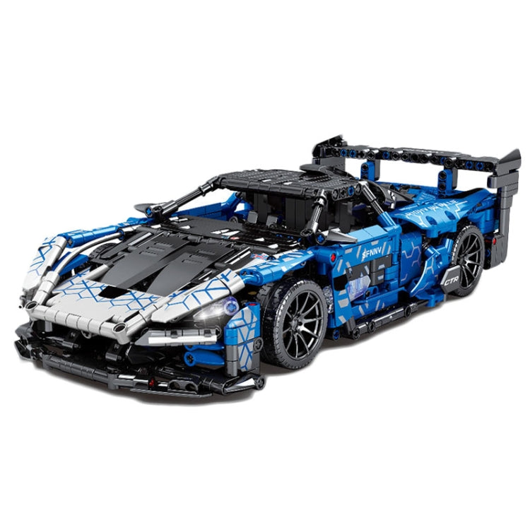 1:14 Sports Racing Car Model Building Blocks Puzzle Assembly Children Toy