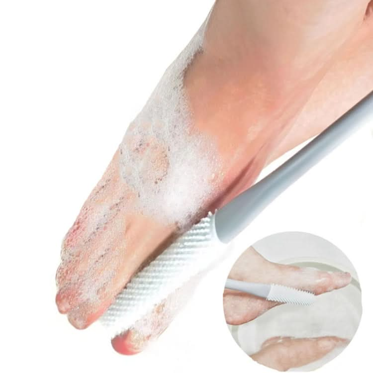 Foot Washing Brush Dry and Wet Toe Cleaning and Anti-Itch Brush Reluova