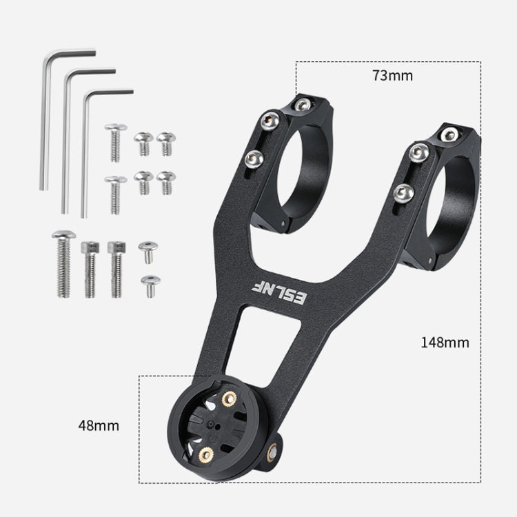 ESLNF Mountain Bike Yardstick Stand Lights Base Outdoor Riding Stainless Steel Stand Reluova