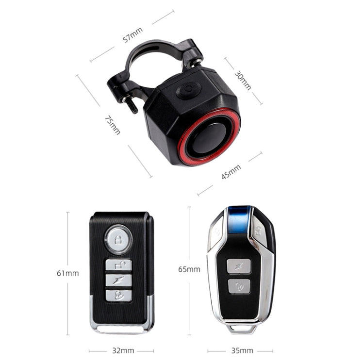 Bicycle Smart Taillight Anti-theft Alarm Brake Warning Light Reluova