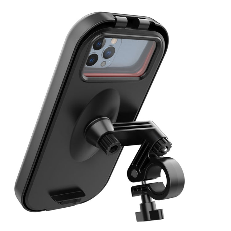 Waterproof Motorcycle Bicycle Cell Phone Holder 360 Rotating Riding Navigation Holder