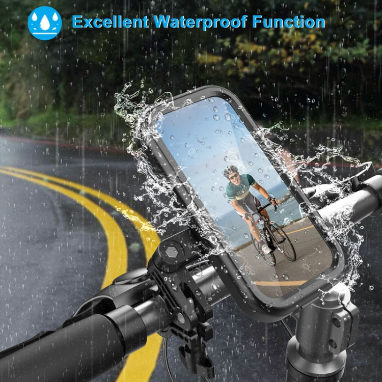 Waterproof Motorcycle Bicycle Cell Phone Holder 360 Rotating Riding Navigation Holder ÎҵÄÉ̵ê