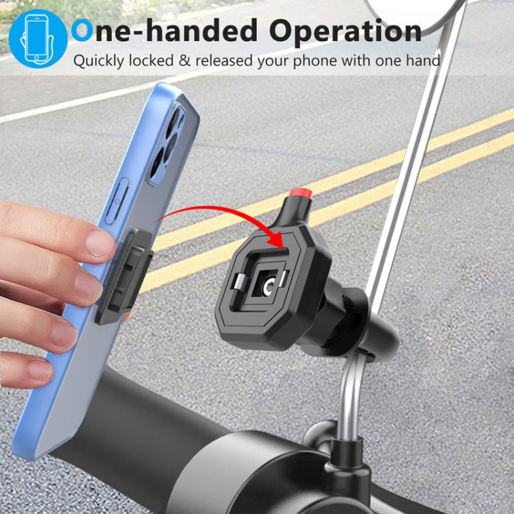 Bicycle Motorcycle Cell Phone Holder Rearview Mirror Handlebar Outdoor Riding Navigation Holder ÎҵÄÉ̵ê