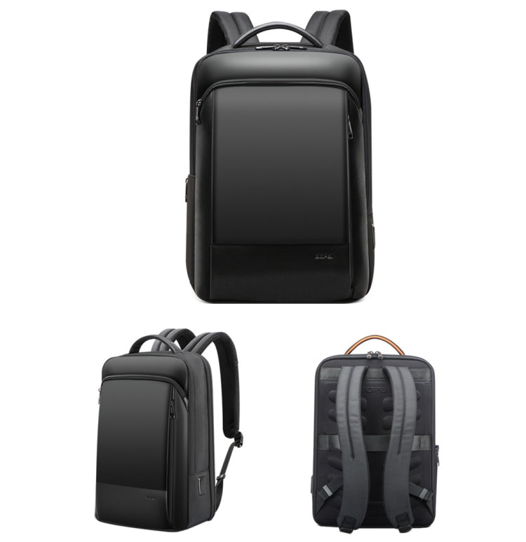 Bopai 61-53111 Large-capacity Waterproof Business Laptop Backpack With USB+Type-C Port