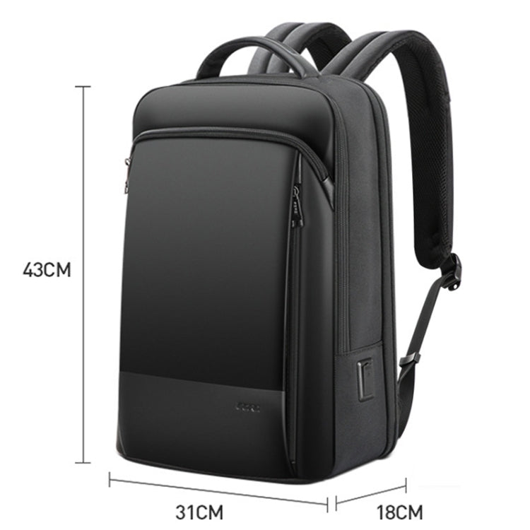 Bopai 61-53111 Large-capacity Waterproof Business Laptop Backpack With USB+Type-C Port