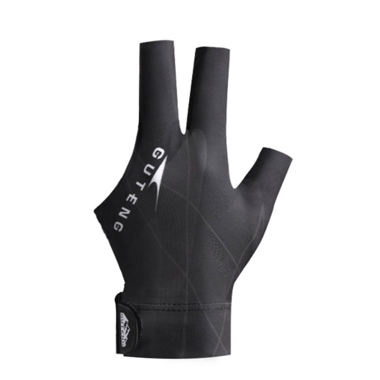 GUTENG Three Finger Thin Breathable Wear-Resistant Non-Slip Snooker Billiard Gloves Reluova