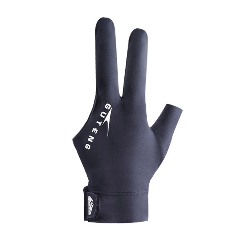 GUTENG Three Finger Thin Breathable Wear-Resistant Non-Slip Snooker Billiard Gloves Reluova