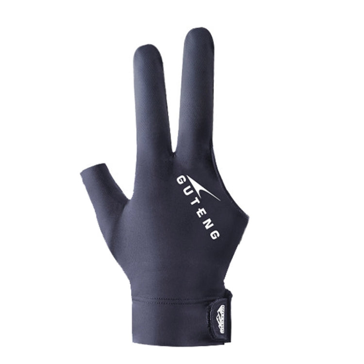 GUTENG Three Finger Thin Breathable Wear-Resistant Non-Slip Snooker Billiard Gloves Reluova