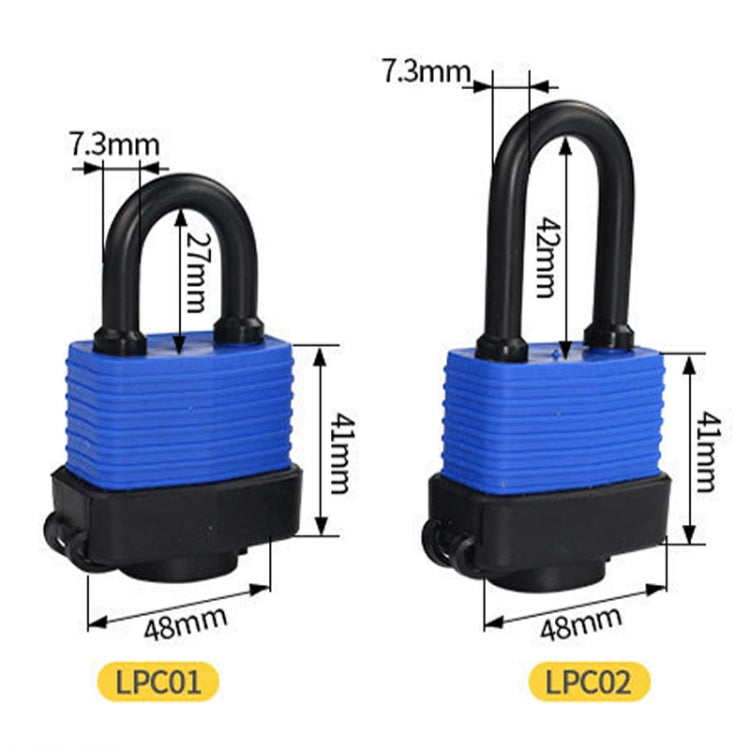 Industrial Safety Dustproof and Anti-theft Padlock Waterproof Insulation Lock My Store