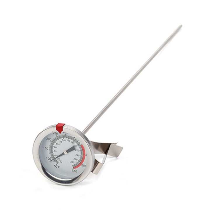 Stainless Steel Thermometer with Pot Clip for Frying, Cooking, Turkey, Food, Milk Reluova