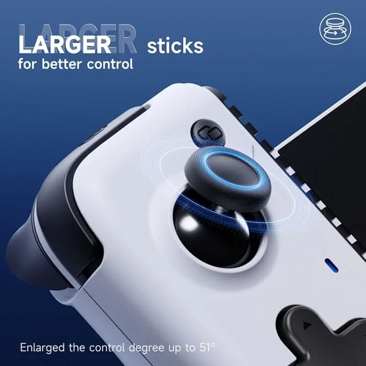 EasySMX M05 Mobile Gaming Controller For Type-C Mobile Phones And IPhone 15 Series With Hall Trigger