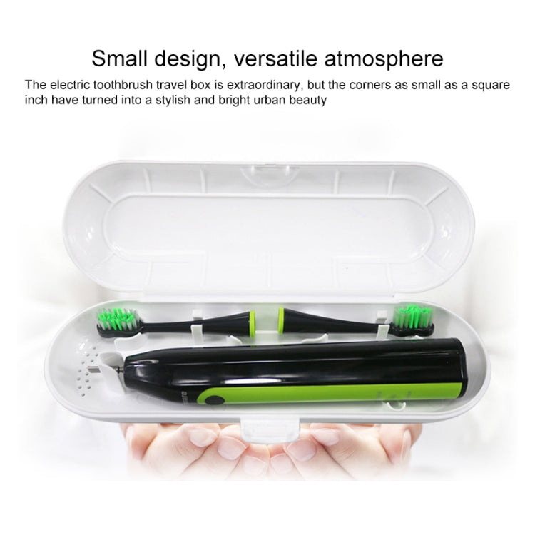 3 PCS Universal Sonic Electric Toothbrush Travel Portable Storage Box(Black)-Reluova