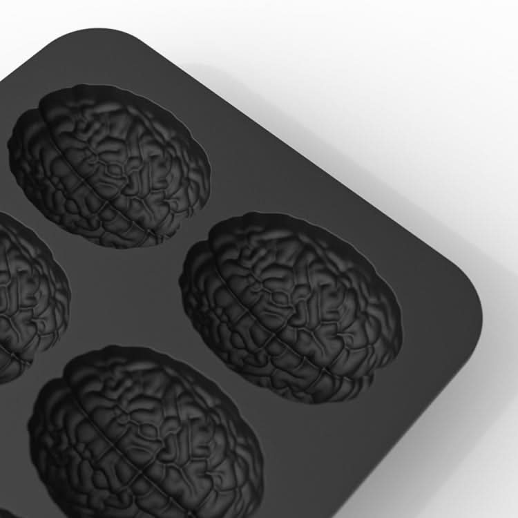 10 Grids Brain Halloween Chocolate Mould Homemade Brain Cake Mould DIY Candy Soft Molds