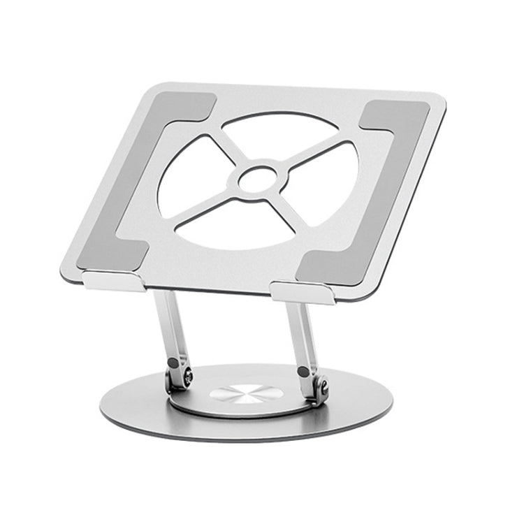 Aluminum Alloy Laptop Stand Notebook Riser with 360 Degree Rotating Base, My Store